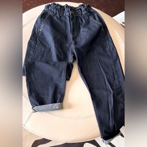 Zara baggy paper bag jeans size 6